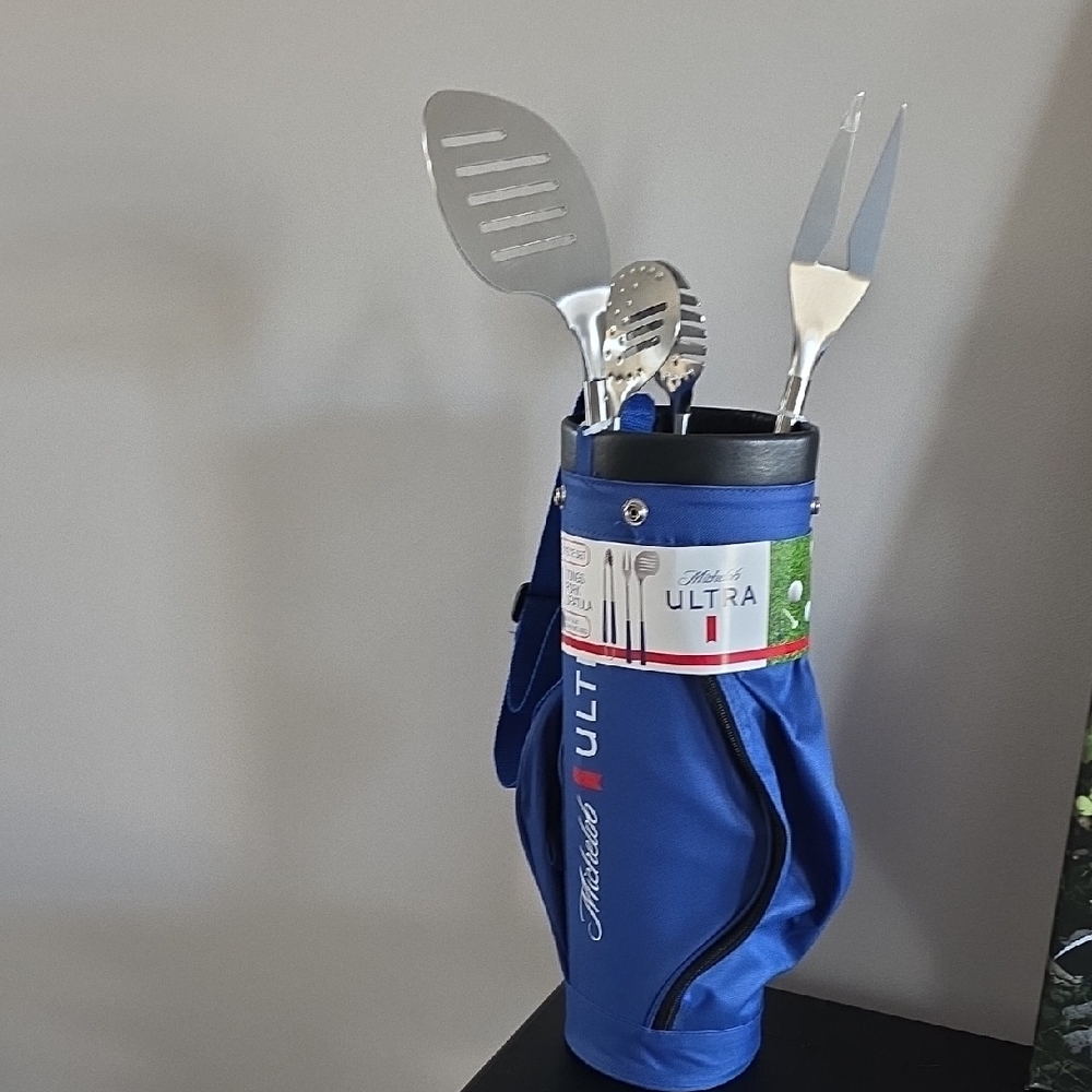 Blue TableCraft BBQ Tool Set